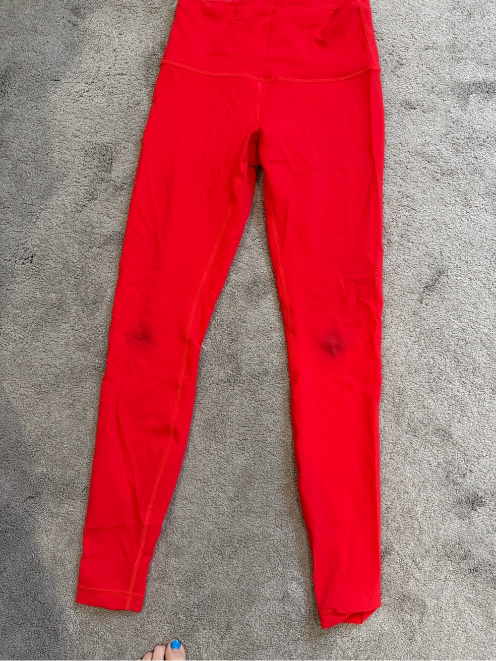 Lululemon orange leggings